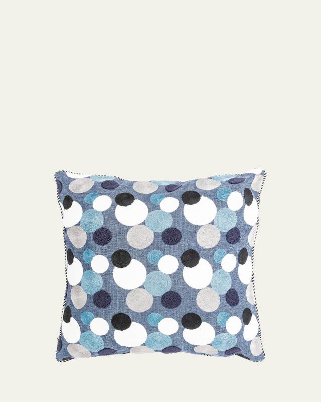 Boathouse Dot Outdoor Pillow